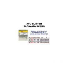 Alcayata-Blister aus verzinktem Stahl 17x40 1809