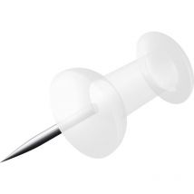 Punaises Alco AL-663-22 Boîte a 100 pièces Transparent