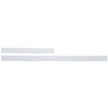 Alco - Wandleisten 691-10 Weiß Für Magnete 100x5cm Lackiert Selbstkleb