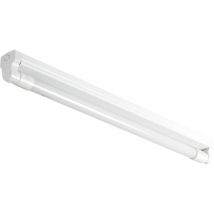 Luminaire profilés linéaire - Tubes LED T8 - 18W - 625mm - Blanc