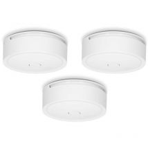 Drahtlos vernetzbarer Rauchmelder 10 Jahre, 3er-Pack - Alecto