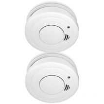 Rauchmelder mit 5 Jahren Batterielaufzeit, 2er-Pack - Alecto