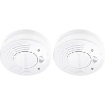 Alecto Sd1010 2x Rauchwarnmelder Inkl. 10 Jahres-batterie Batteriebetrieben (ø X H) 102 Mm X 35 Mm
