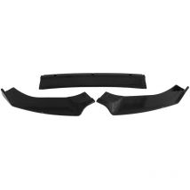 Mohoo - Alerón difusor divisor de parachoques delantero 3 uds para Volkswagen para vw Golf MK7 MK7.5 gti r gtd 2014-2017 Hasaki