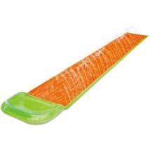 Toboggan aquatique Alert 549x79 cm Orange/Vert