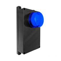Ultra Secure - Alerte panne de courant - flash bleu / boîtier noir étanche IP65 / batterie Lithium / Branchez... c'est installé