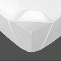 Alèse Jetable Imperméable + Élastiques x2 - Polypropylène - Jessy Blanc - 190x140cm.