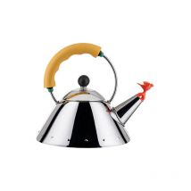 1 Litre Kettle Yellow - Alessi