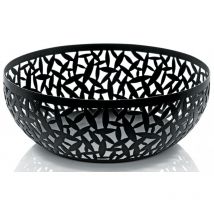 Alessi - MSA04/29 b Cactus Obstschale, durchbrochen, aus Stahl, schwarz