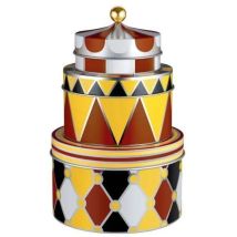 Alessi - Circus Mw31s3 - Set De Box De Storage De Tinplate Stackable Design
