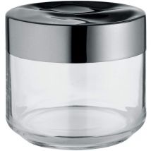 Julieta LC07 - Jar de Kitchen de Design Airtight, Body de Glass with Lid de Stainless Steel 18/10, 50 Cl - Alessi