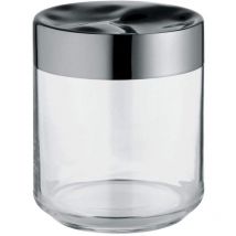 Julieta LC08 - Jar de Küche de Design Luftdicht, Körper de Glas mit Deckel de Edelstahl 18/10, 75 Cl - Alessi