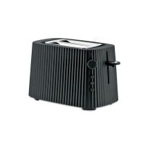 Alessi - Plisse 2 Slice Toaster Black