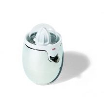 Alessi - SG63 w Exprimidor Eléctrico de Design en Acero y Resina Termoplástica, Blanco