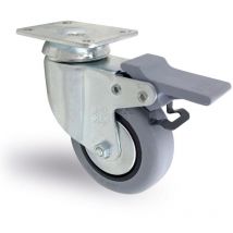 Rueda doméstica ALEX semi-industrial serie BH-PGI pletina con freno - talla