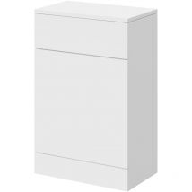 Alexander James - Gloss White 500mm x 300mm Toilet Unit