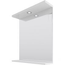 650mm x 750mm Downlit Vanity Mirror - Alexander James