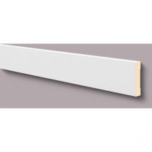 NMC - Alfeizar de ventana MA21 domostyl Noel Marquet Moldura de fachada Marco para ventanas Perfil de fachada diseño moderno blanco 2 m