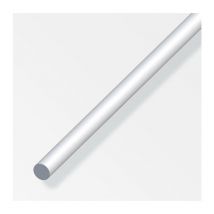 Aluminium barre ronde diamètre 8mm longueur 1m argent - 01030 - Alfer