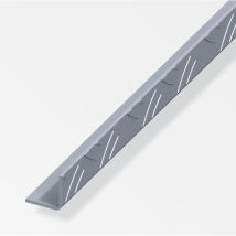 Cornière Égale Aluminium Brut, L.1 M X L.2.35 Cm X H.2.35 Cm