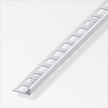 Alfer Winkelprofil 1 M, 12.5 X 21 Mm Aluminium Eloxiert Silber Winkelprofile
