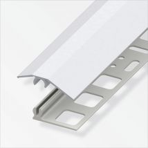 Niveauausgleichs-Profil 1 m, 31 x 7 mm Aluminium eloxiert silber Übergangsprofile - Alfer