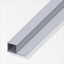 Quadratrohr 23,5 x 45,5 x 1000 mm Vierkantrohr Vierkantprofil Hohlprofil - Alfer