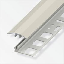 Bergangs-Profil 1 m, 25 x 7 mm Aluminium eloxiert titan Übergangsprofile - Alfer