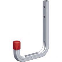 Alfer Wandhaken Typ 3 t 8 x h 12 cm Aluminium blank Haken Universalhaken