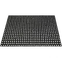 Alfombra 100x150cm negra - m68 Id Mat