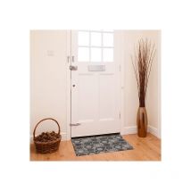 Alfombra Hexa marrón - 155 cm - 15 m