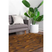 Tapis - collection leo Beneffito brownie - Tapis - marron - 200x280cm