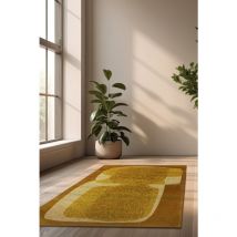 Beneffito - alfombra - colección poum poum curry - Alfombra - amarillo - 200x280cm