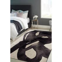 Tapis - collection swing Beneffito soot - Tapis - gris - 170x240cm