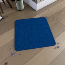 60x60cm sin -slip y microfibra - azul sutil - Bleu
