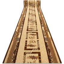 Rugsx - Alfombra de pasillo bcf jaś beige 80 cm beige 80x140 cm