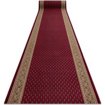Alfombra de pasillo con refuerzo de goma inca burdeos 80cm red 80x220 cm