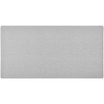 Furniture Limited - Alfombra de pasillo gris claro 80x150 cm