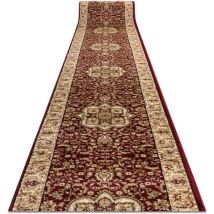 Alfombra de pasillo heat-set royal agy 0521 burdeos 70 cm red 70x520 cm