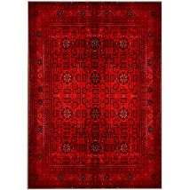 Alfombra de poliester estampada 80 x 120cm modelo TheRoom multicolor