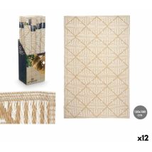 Gift Decor - Alfombra giftdecor exag-1005 blanco beige polipropileno 120 x 180 cm (12 unidades)
