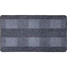 Alfombra Karree - Gris - 67x120 cm