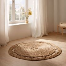 Alfombra redonda esparto túnez 100 cm d&l