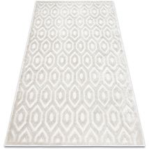Alfombra santo sisal 58380 hexágono beige beige 180x270 cm