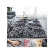 Highsam - Alfombras 230x160cm peluche interior peludo - Gris claro