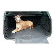 Alfombras de cofre de nylon negro de lujo L160XL130 cm