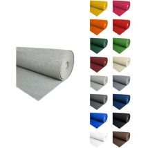 Alfombra para Eventos Moqueta Ferial 2m Ancho Varios Colores 2 metros (Ancho) x 20 metros (Largo) (64 - Gris claro) - Jardin202