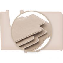 Iveco - Alfombrillas beige premium para: Camión s-way - 2019-