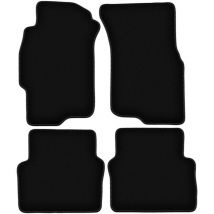 Alfombrillas de terciopelo negro BASIC para Rover 400/ 45 sedán (1998-2005)