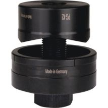 Blechlocher MonoCut D.37mm PG 29 – Hochwertige Schraublochstanze für Stahlbleche bis 2,0 mm – Inklusive Stempel und Matrize